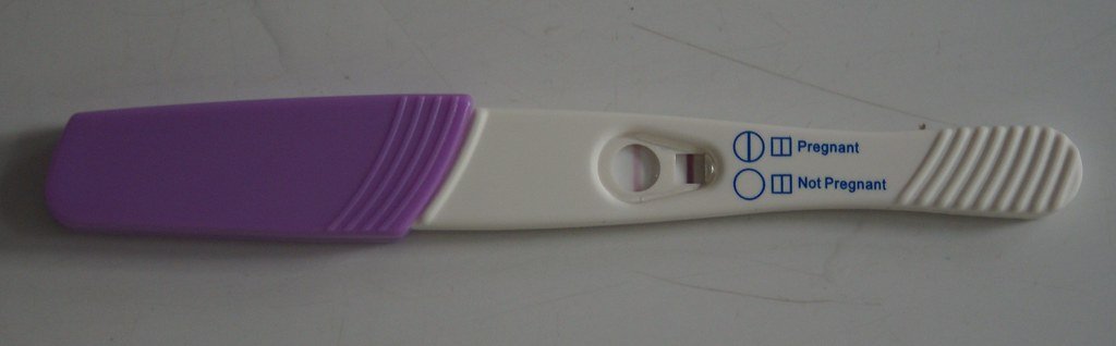 Positive pregnancy test